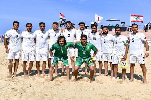 ایران همچنان در رده پنجم رنکینگ جهانی فوتبال ساحلی