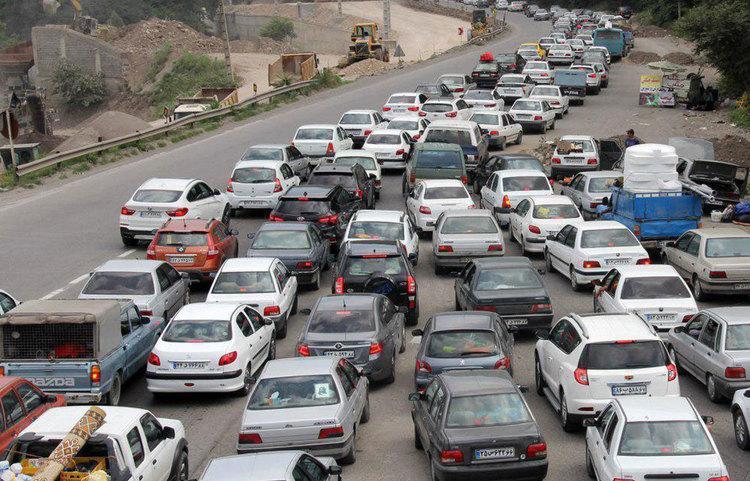 ترافیک در محور هراز و چالوس ترافیک در محور هراز و چالوس