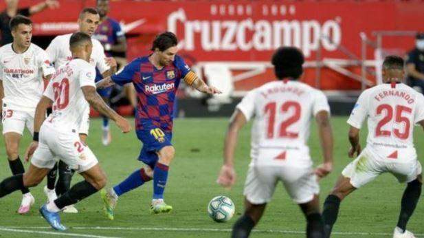 سویا 0-0 بارسلونا؛ هدیه بزرگ لوپتگی به رئالی ها سویا 0-0 بارسلونا؛ هدیه بزرگ لوپتگی به رئالی ها