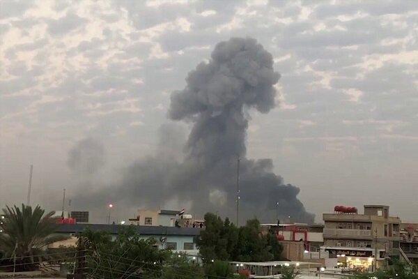 انفجار بمب در مسیر خودرو های ائتلاف آمریکا در عراق انفجار بمب در جهت خودرو های ائتلاف آمریکا در عراق