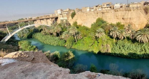 شروع ساماندهی حاشیه نهر گرگر شوشتر