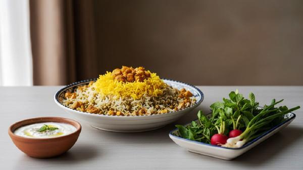 طرز تهیه ماش پلو با مرغ؛ دستور ساده و مجلسی